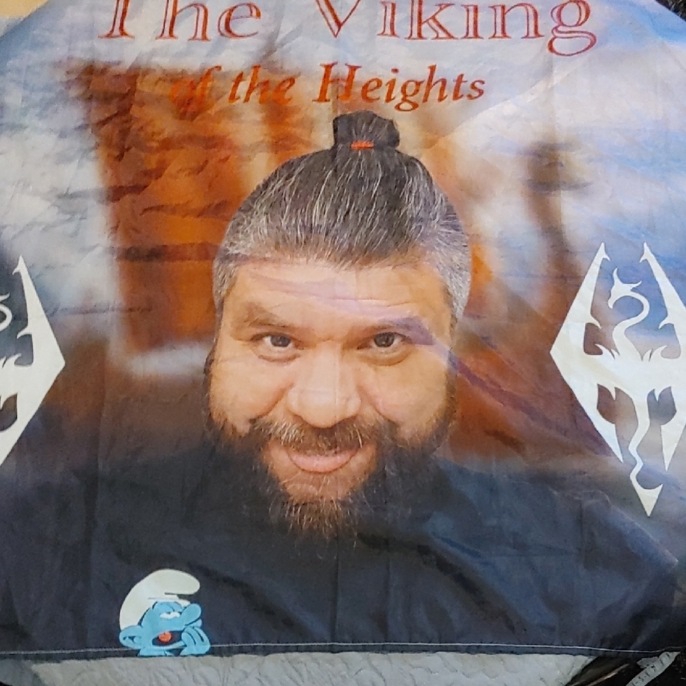 ✅$6 Add On -The Viking Of The Heights Throw Flag